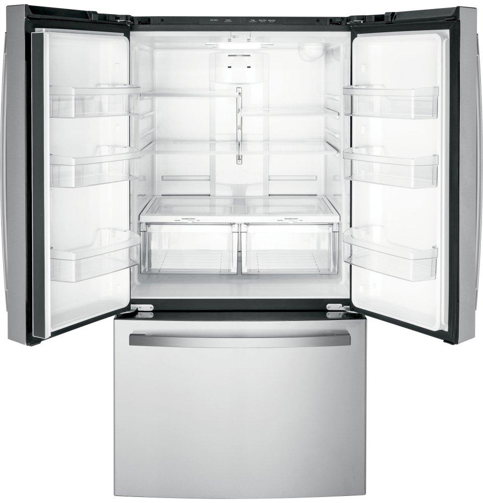 Ge Appliances GNE27EYMFS Ge® Energy Star® 27.0 Cu. Ft. Fingerprint Resistant French-Door Refrigerator