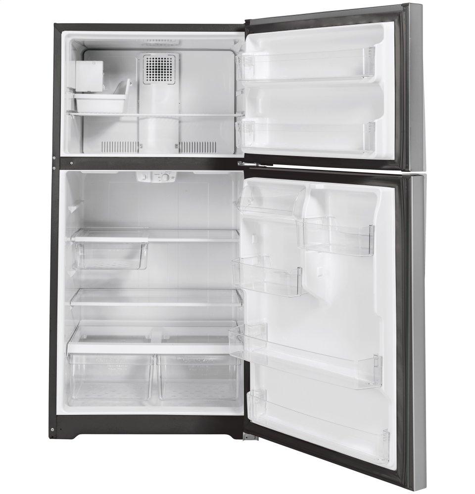 Ge Appliances GIE22JSNRSS Ge® Energy Star® 21.9 Cu. Ft. Top-Freezer Refrigerator