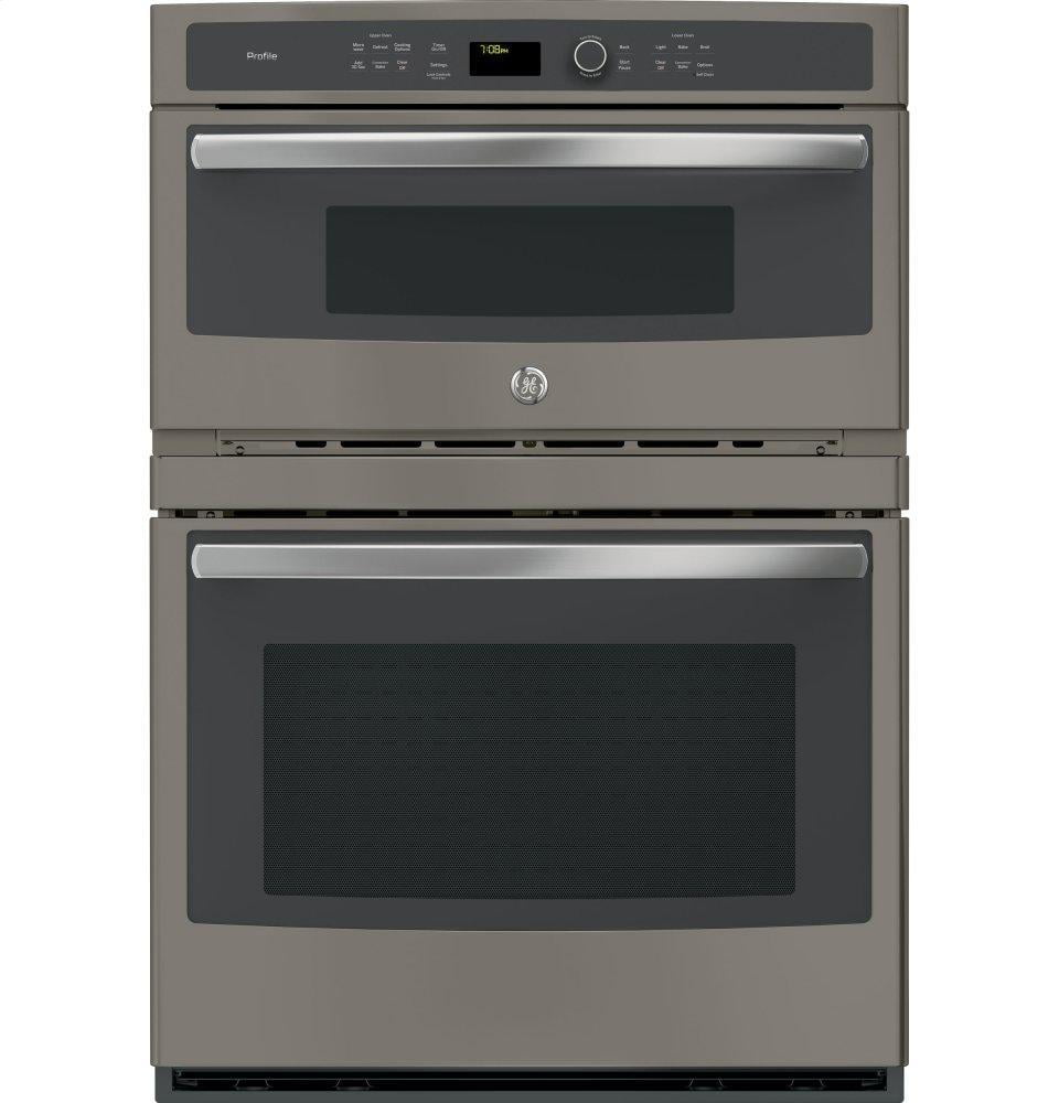 Ge Appliances PT7800EKES Ge Profile&#8482; 30" Built-In Combination Convection Microwave/Convection Wall Oven