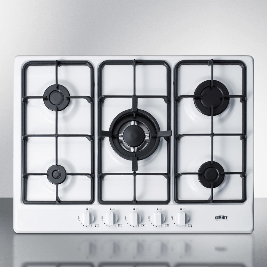 Summit GC5271W 27" Wide 5-Burner Gas Cooktop