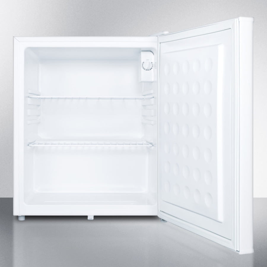 Summit FF28LWH Compact All-Refrigerator With Automatic Defrost, Front-Mounted Lock, And White Finish; Replaces Ff28L