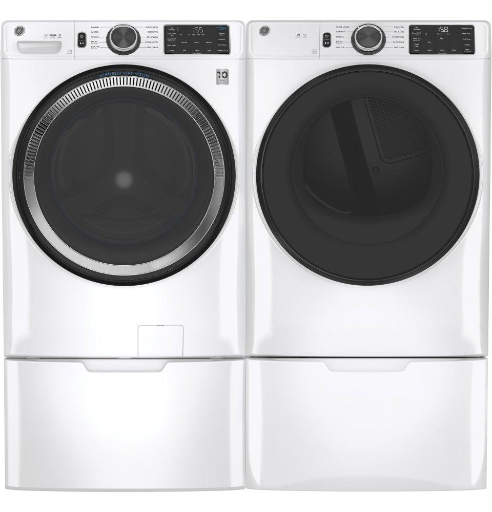 Ge Appliances GFD55ESSNWW Ge® 7.8 Cu. Ft. Capacity Smart Front Load Electric Dryer With Sanitize Cycle