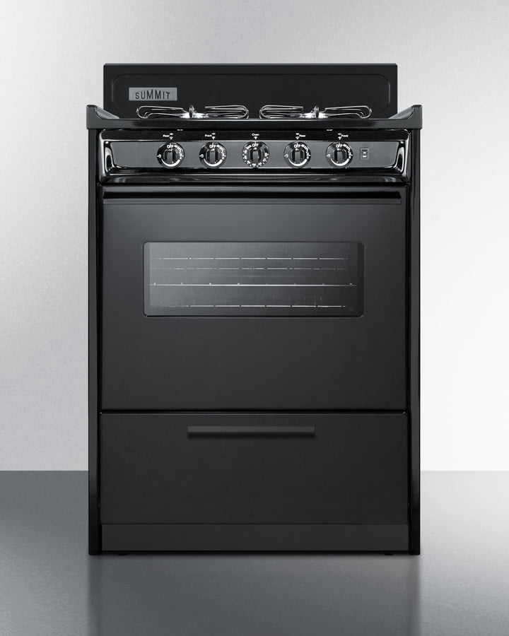 Summit TTM6107CSW 24" Wide Gas Range