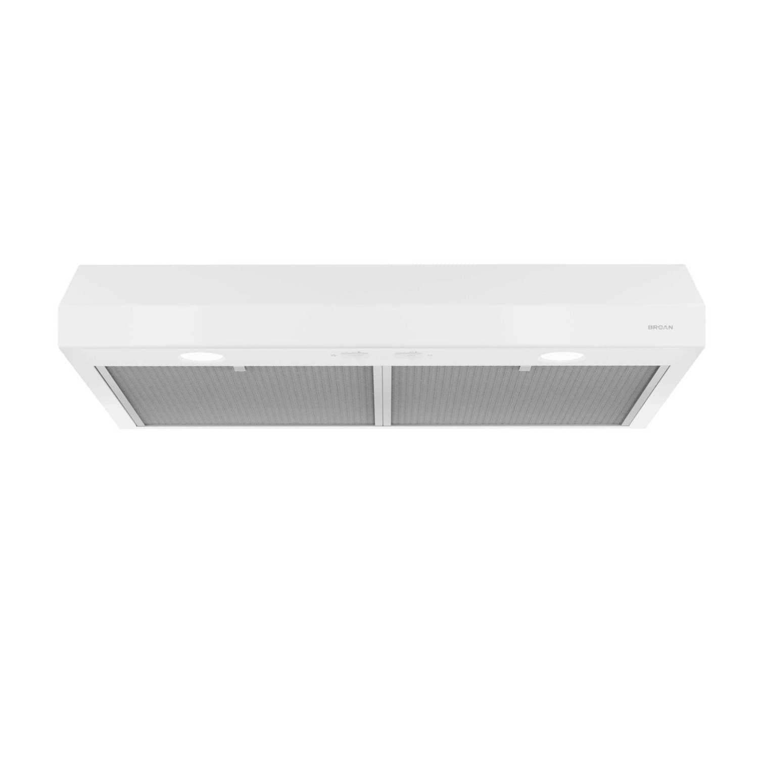 Broan BCSD130WW Glacier 30-Inch 250 Cfm White Range Hood