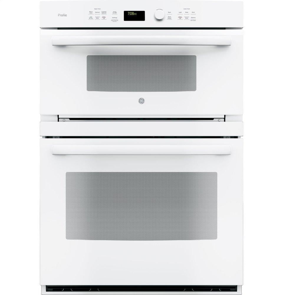 Ge Appliances PT7800DHWW Ge Profile&#8482; 30" Built-In Combination Convection Microwave/Convection Wall Oven