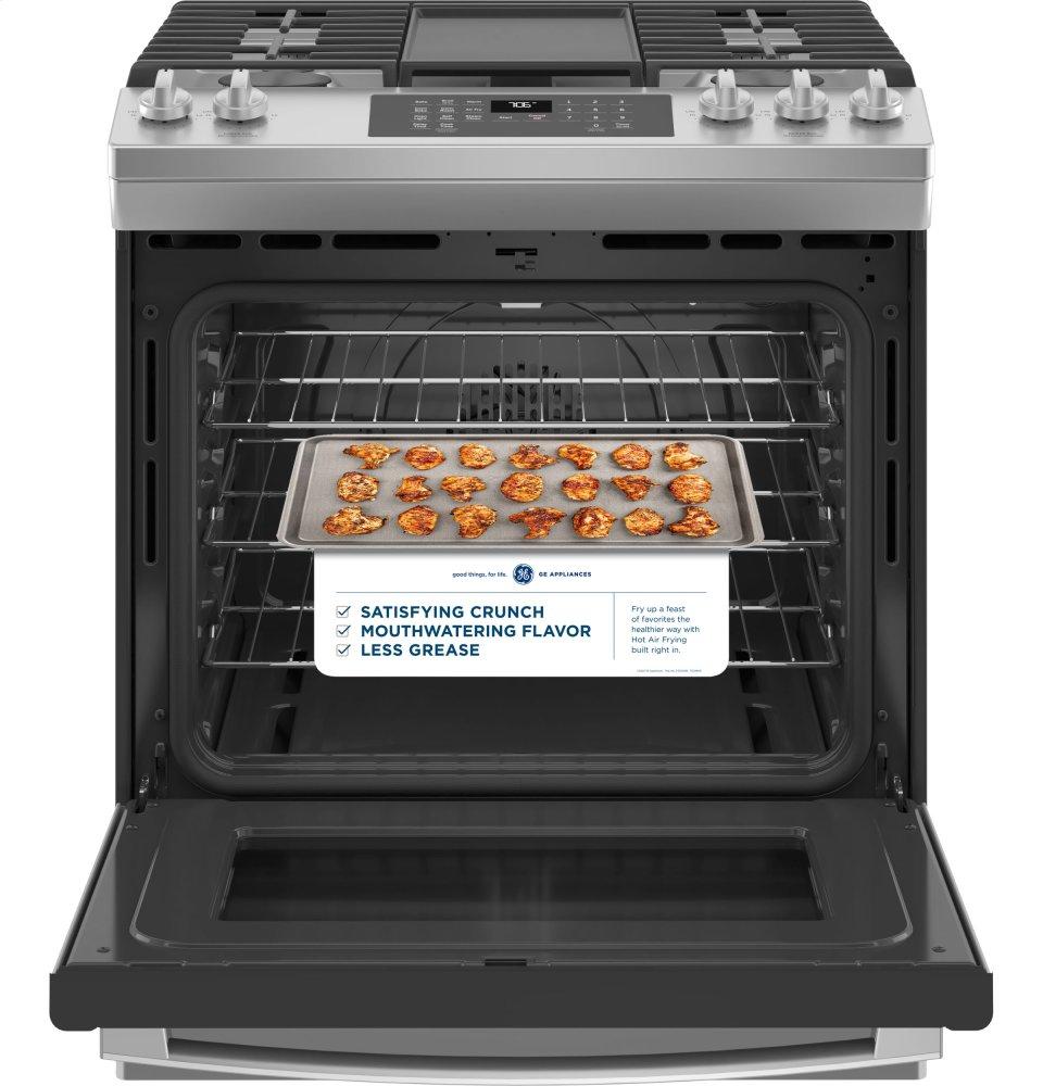 Cooking With The New GE No Preheat Air-fry Oven