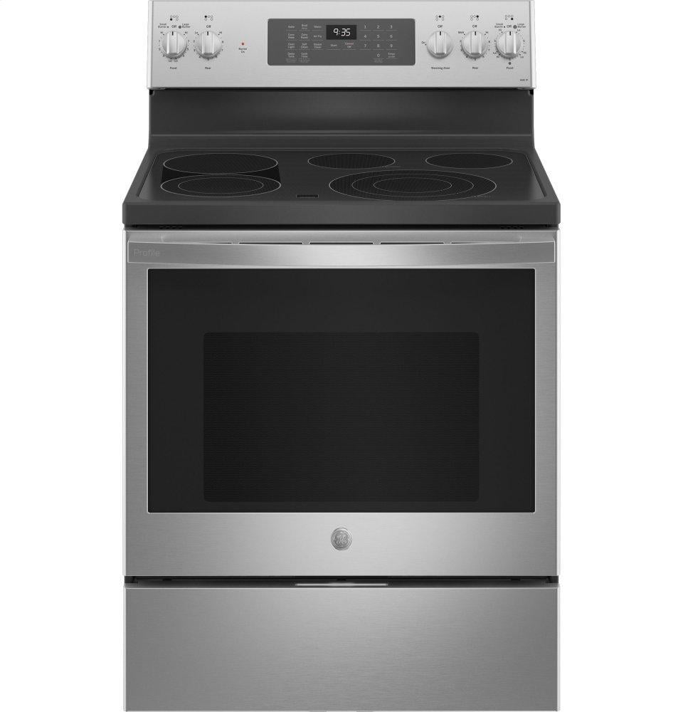 Ge Appliances PB935YPFS Ge Profile&#8482; 30" Smart Free-Standing Electric Convection Fingerprint Resistant Range With No Preheat Air Fry