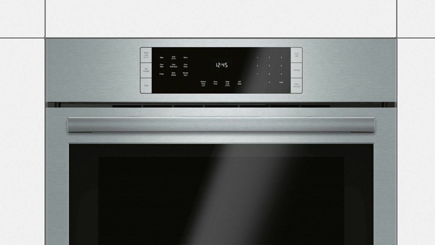 Bosch HBL8453UC 800 Series Single Wall Oven 30'' Stainless Steel Hbl8453Uc