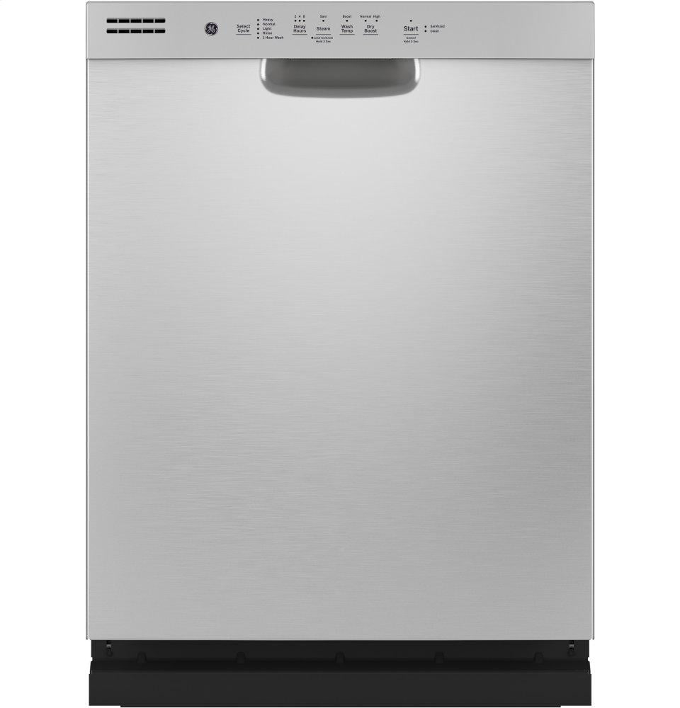 Ge Appliances GDF565SSNSS Ge® Front Control With Stainless Steel Interior Dishwasher With Sanitize Cycle & Dry Boost