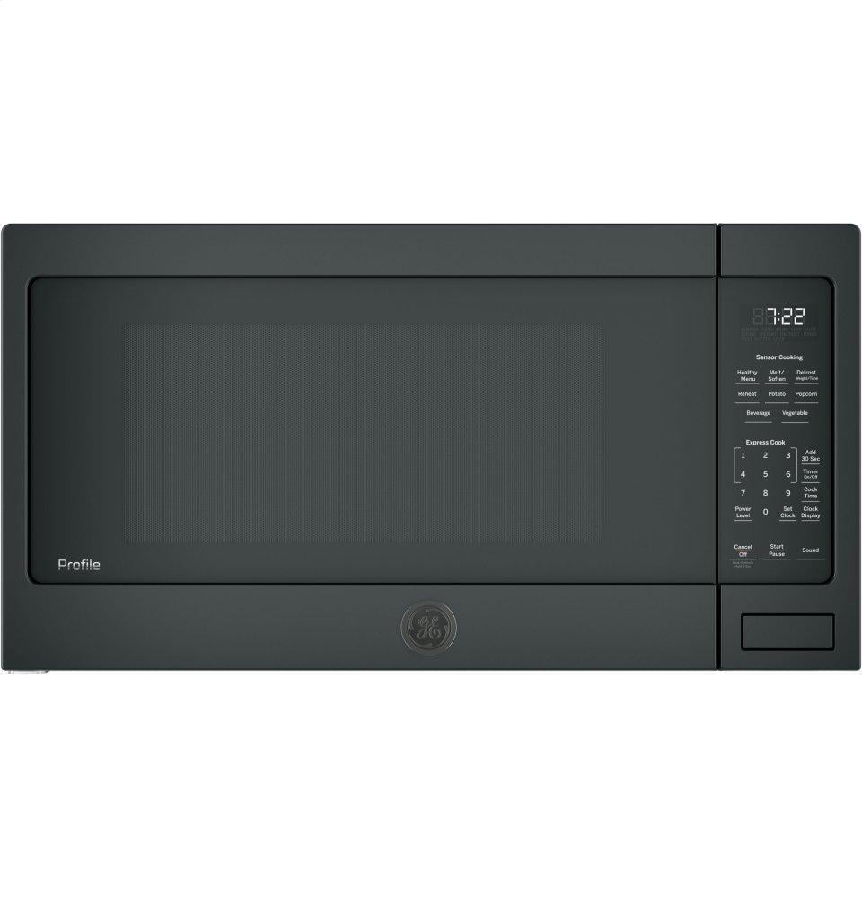 GE Profile 2.2 Cu. Ft. Countertop Microwave Oven in Stainless