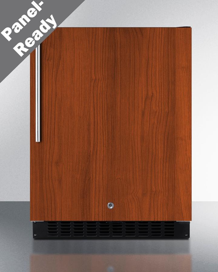 Summit ASDS2413IF 24" Wide Built-In All-Refrigerator, Ada Compliant (Panel Not Included)