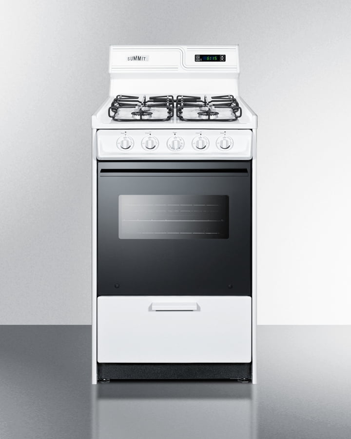 Summit WTM1307DKS 20" Wide Gas Range