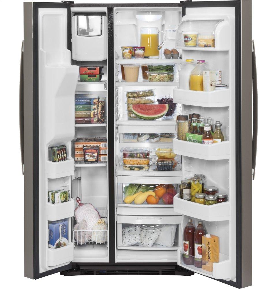 Ge Appliances GSS23GMKES Ge® 23.2 Cu. Ft. Side-By-Side Refrigerator