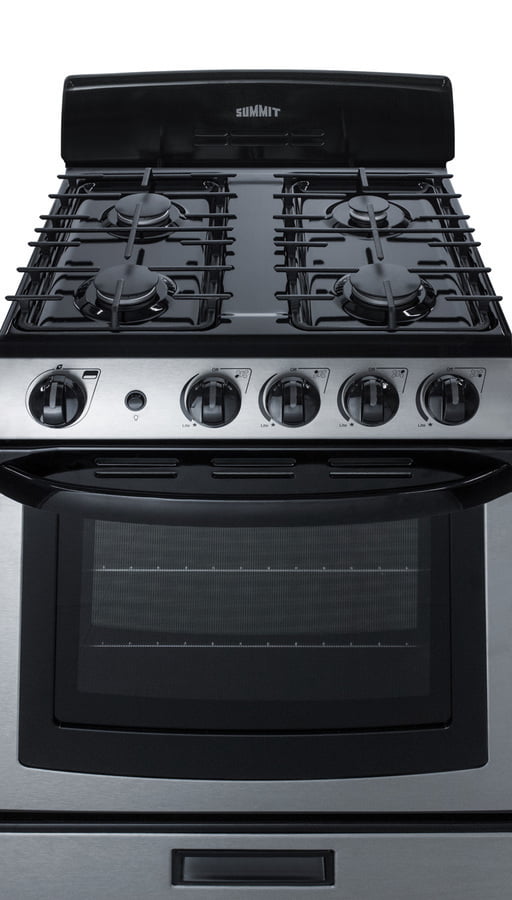 Summit PRO247SS 24" Wide Gas Range