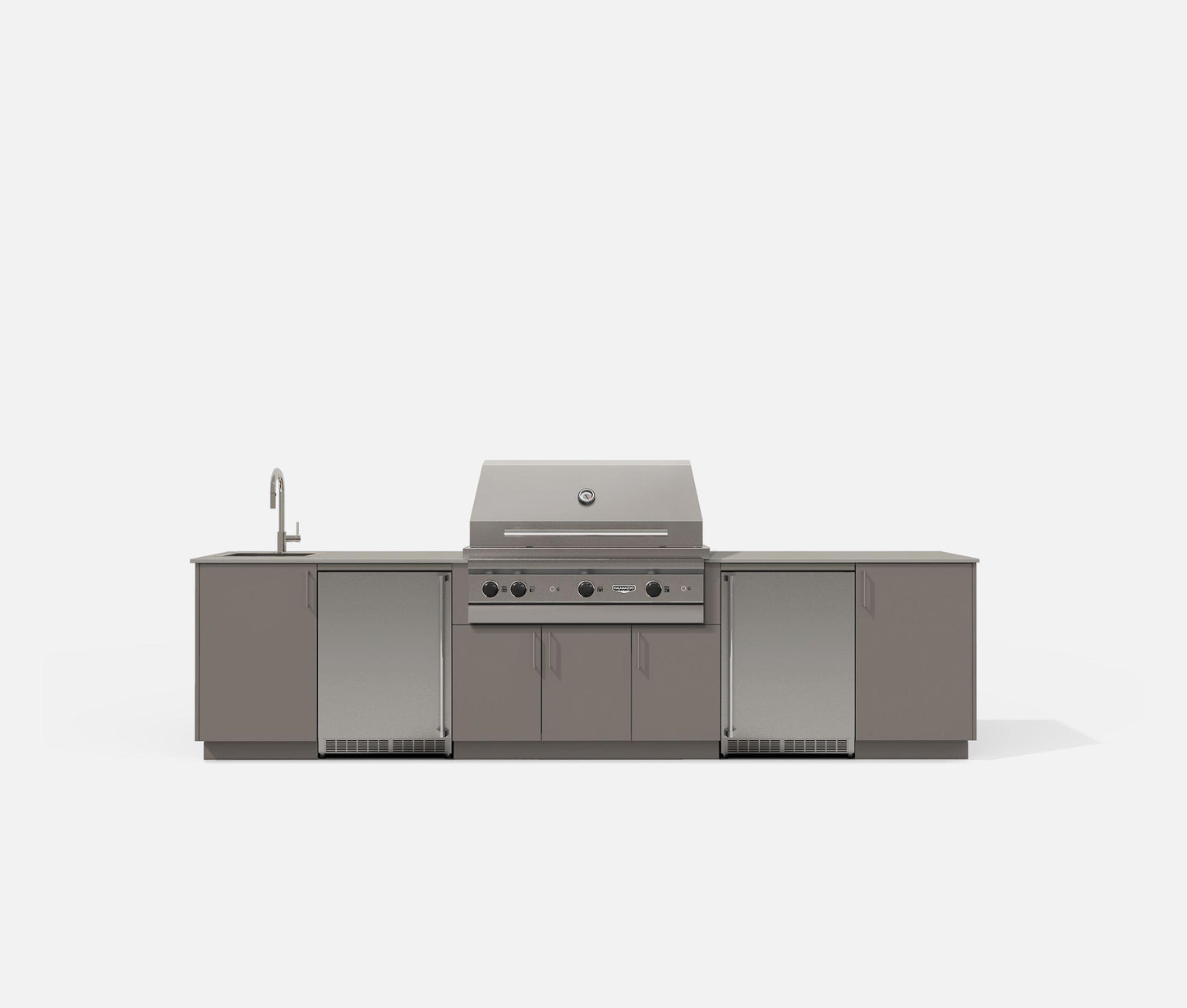 Urban Bonfire CSOHO42CLAY Soho 42 Outdoor Kitchen (Clay)GRILL SOLD SEPARATELY