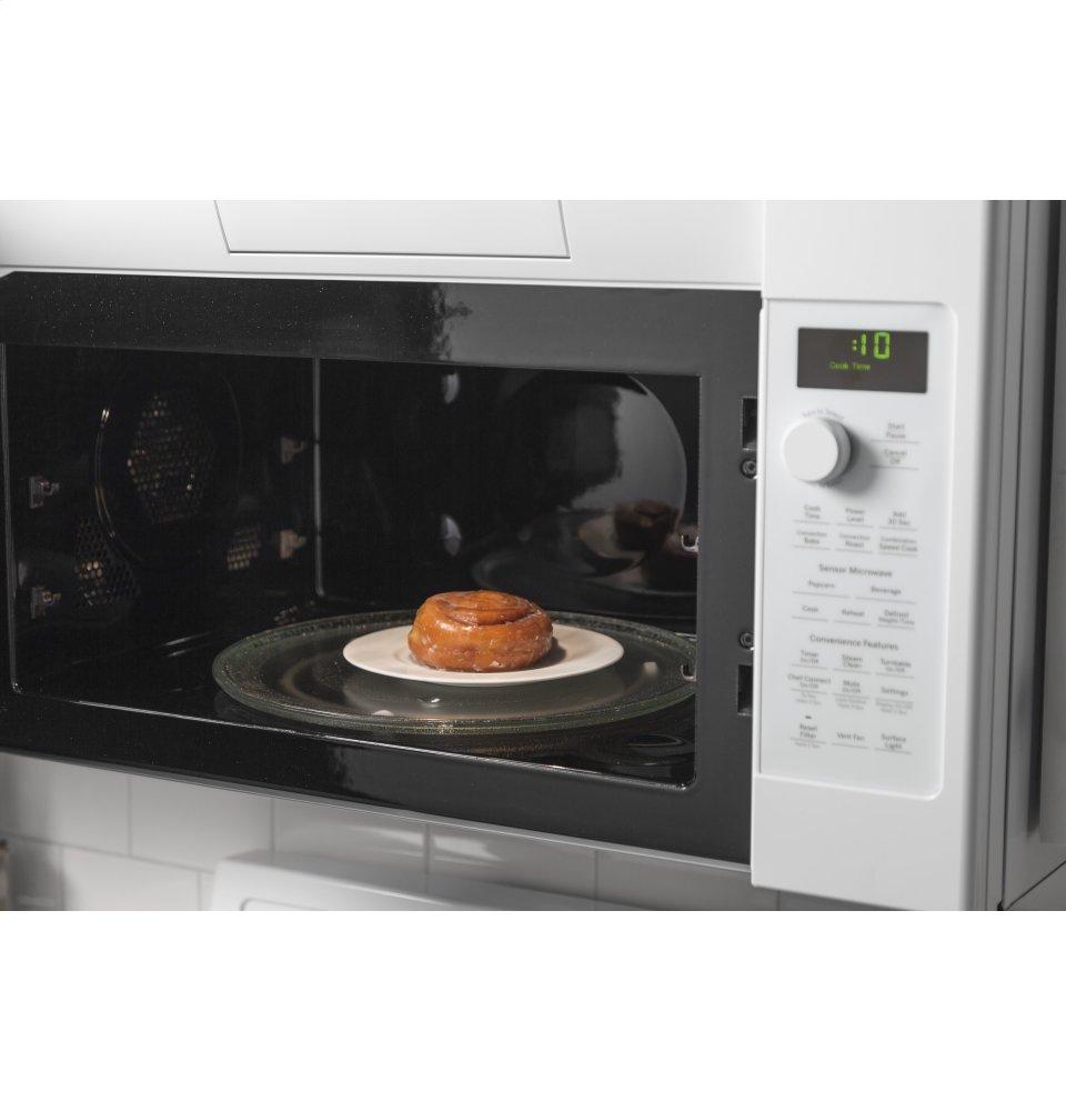 Ge Appliances PVM9179DKWW Ge Profile&#8482; 1.7 Cu. Ft. Convection Over-The-Range Microwave Oven