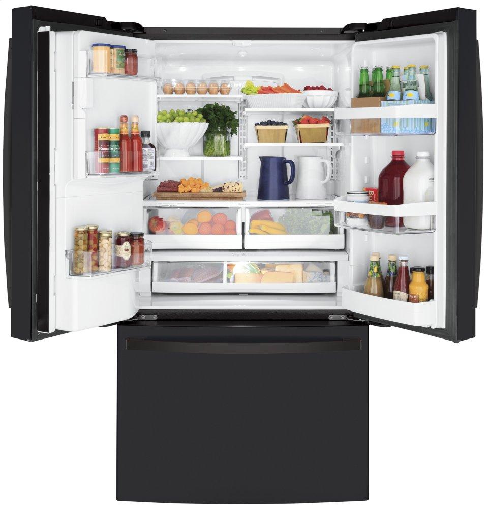 Ge Appliances GYE22GENDS Ge® Energy Star® 22.1 Cu. Ft. Counter-Depth French-Door Refrigerator