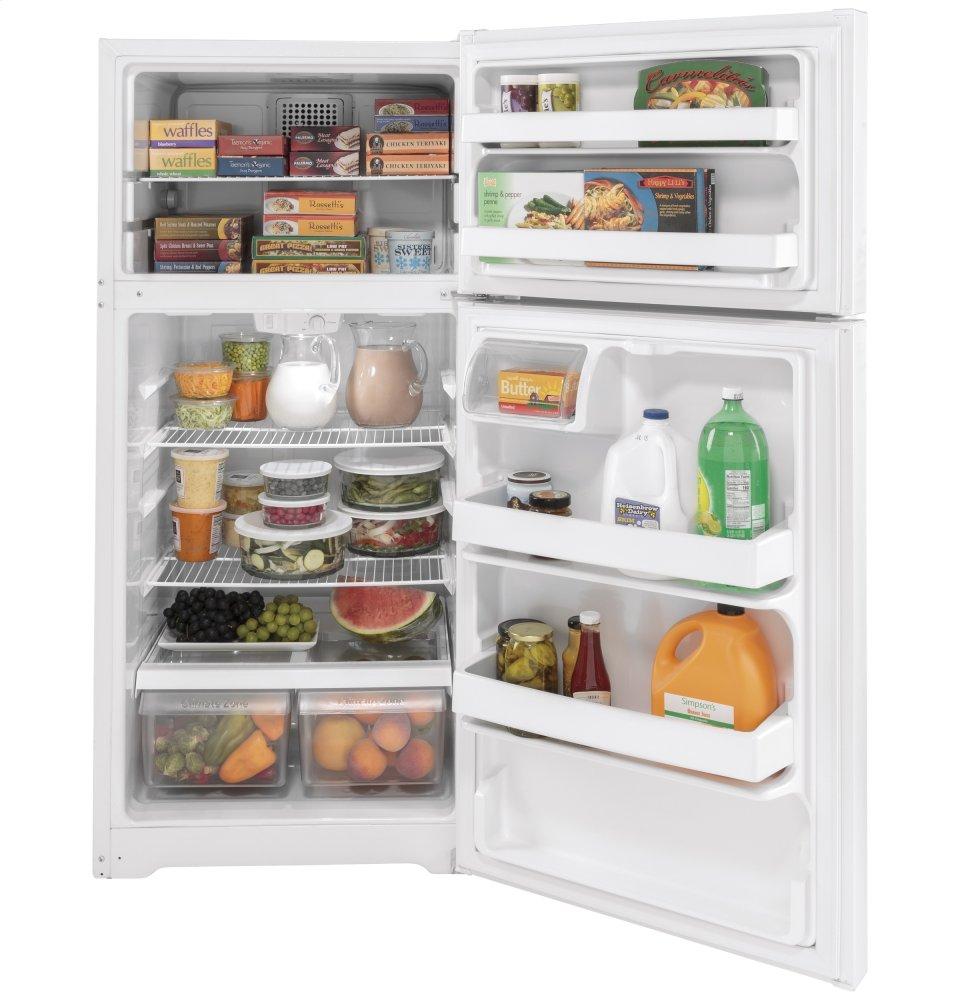 Ge Appliances GTS16DTNRWW Ge® 15.6 Cu. Ft. Top-Freezer Refrigerator