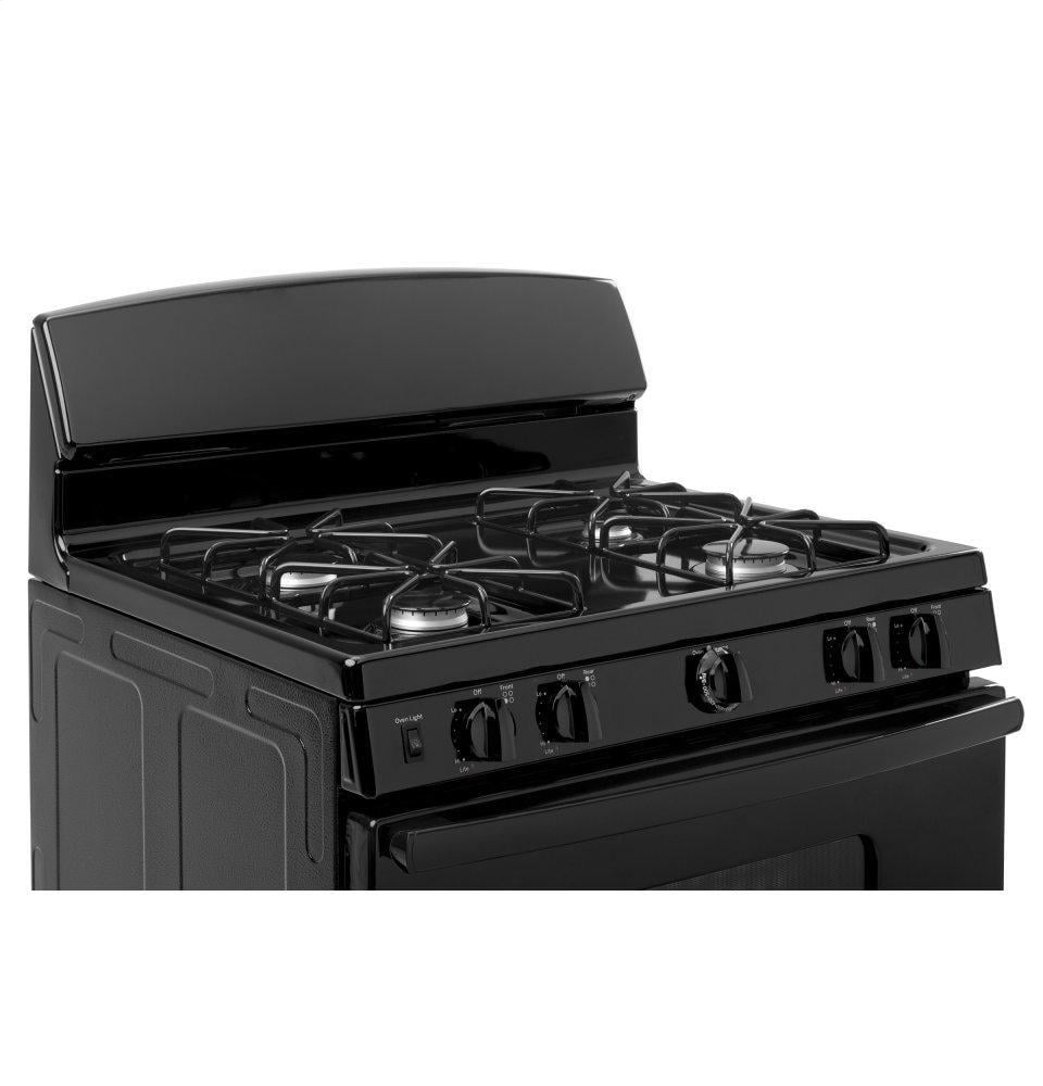 Ge Appliances JGBS10DEMBB Ge® 30" Free-Standing Front Control Gas Range