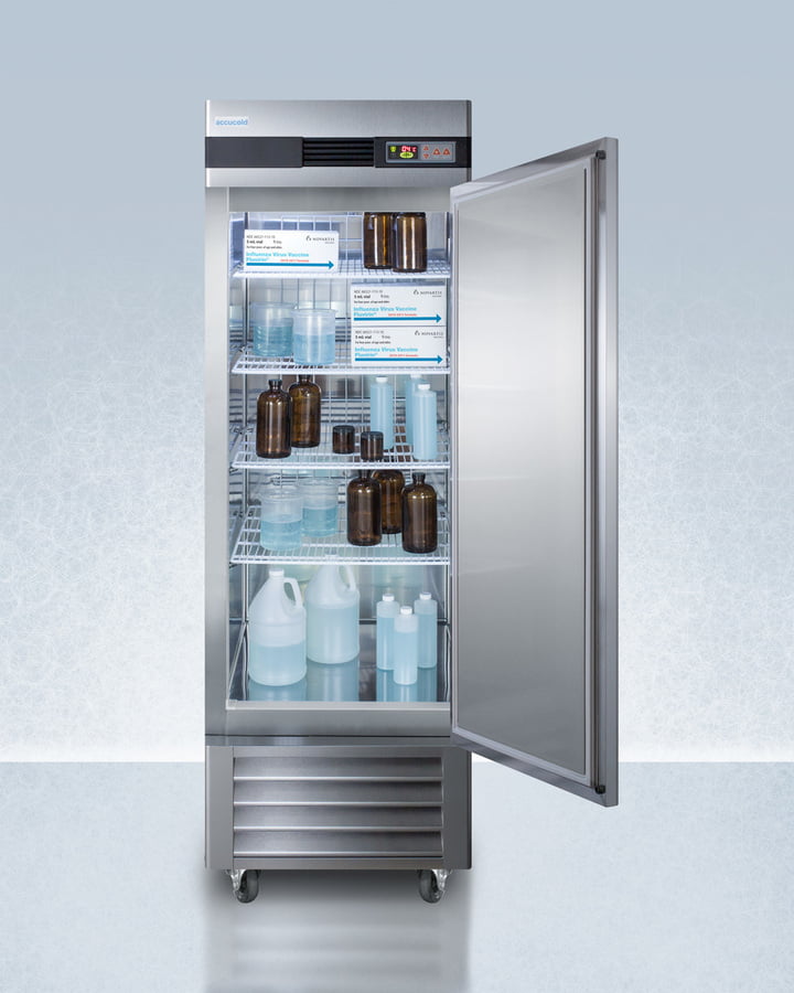 Summit ARS23ML Performance Series Pharma-Lab 23 Cu.Ft. All-Refrigerator In Stainless Steel