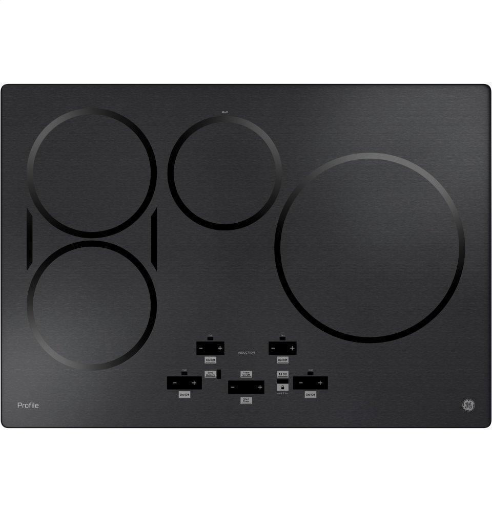 GE Profile 30 Built-in Touch Control Electric Cooktop Black