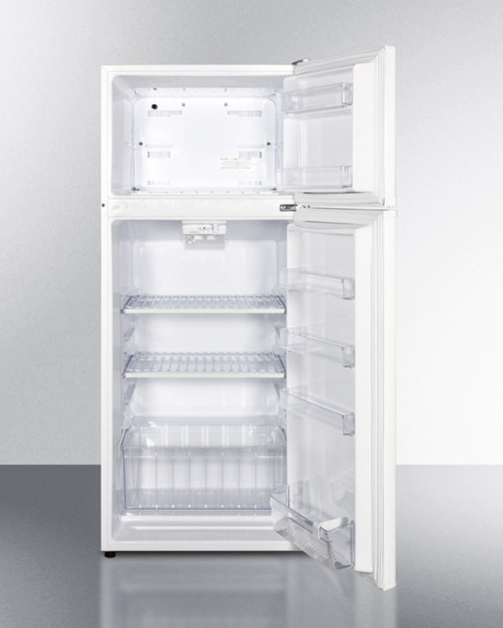 Summit FF1118W Energy Star Qualified Ada Compliant Refrigerator-Freezer In White With Frost-Free Operation