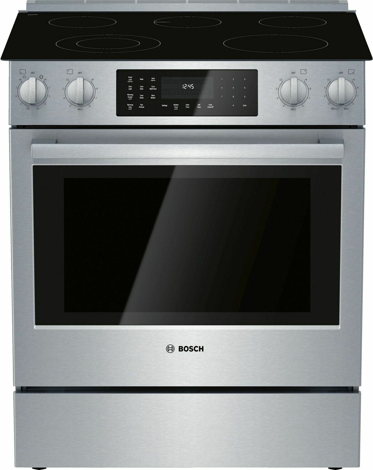 Bosch HEI8056U 800 Series Electric Slide-In Range 30'' Stainless Steel Hei8056U