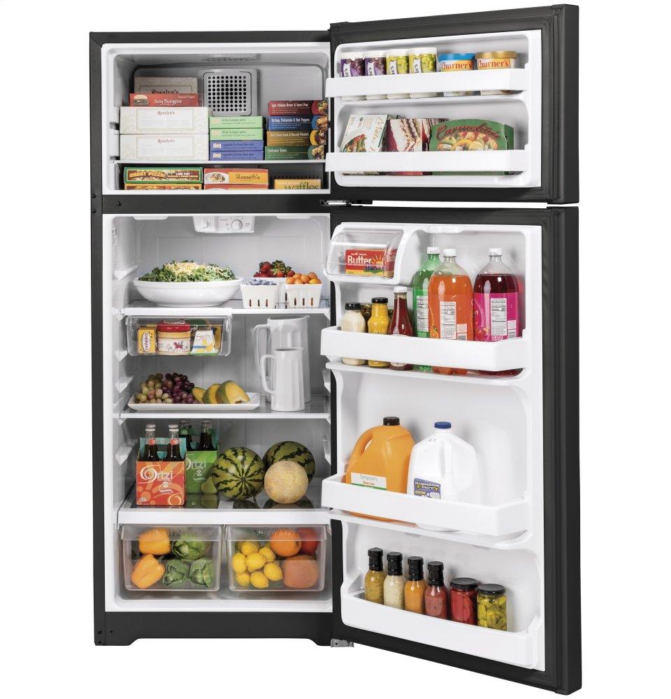 Ge Appliances GTS18HGNRBB Ge® 17.5 Cu. Ft. Top-Freezer Refrigerator