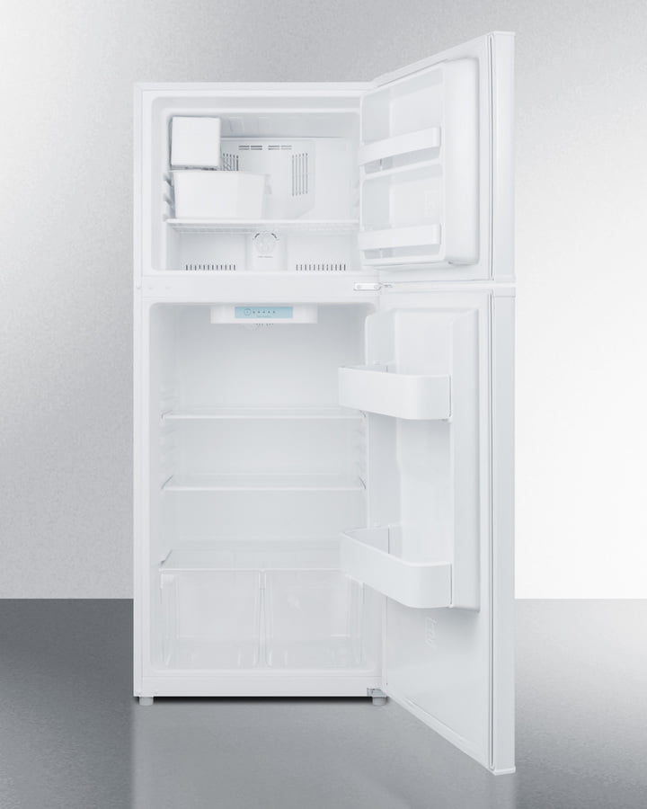 Summit FF1071WIM 24" Wide Top Mount Refrigerator-Freezer With Icemaker