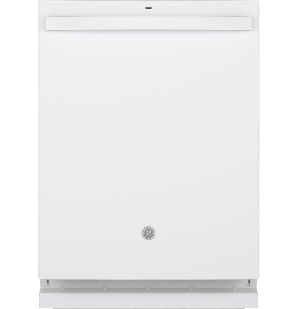 Ge Appliances GDT665SGNWW Ge® Top Control With Stainless Steel Interior Dishwasher With Sanitize Cycle & Dry Boost With Fan Assist