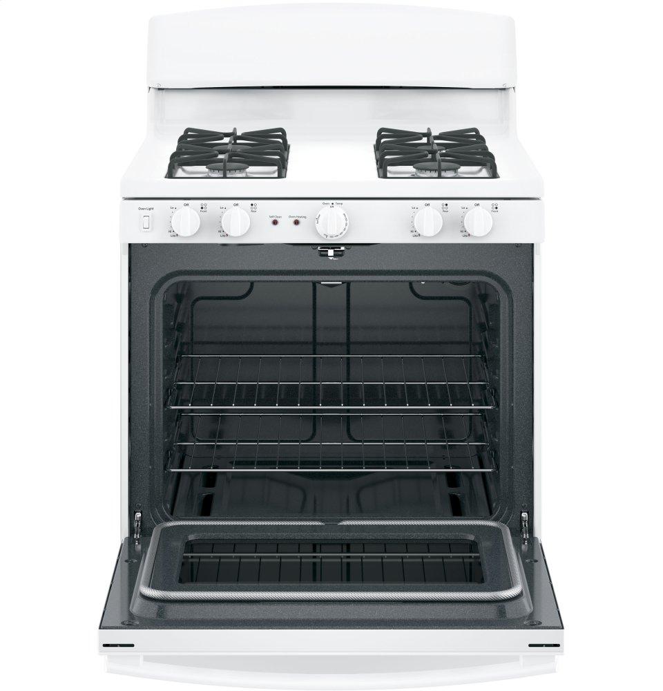 Ge Appliances JGB450DEKWW Ge® 30" Free-Standing Gas Range