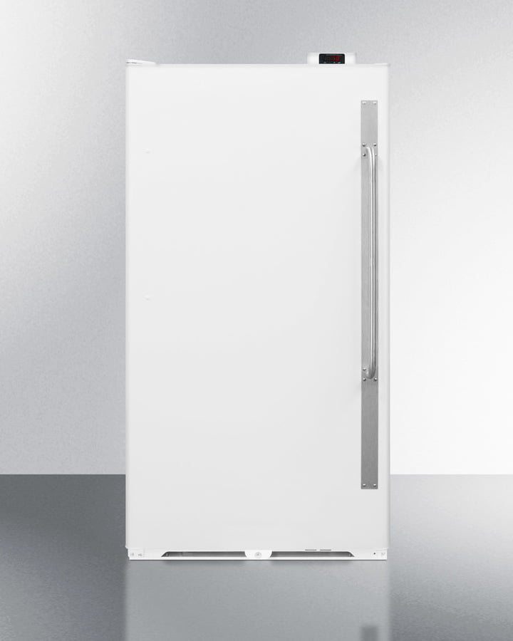 Summit SCUR18NCLHD Commercially Approved Frost-Free All-Refrigerator With Digital Thermostat, Left Hand Door Swing, And Lock