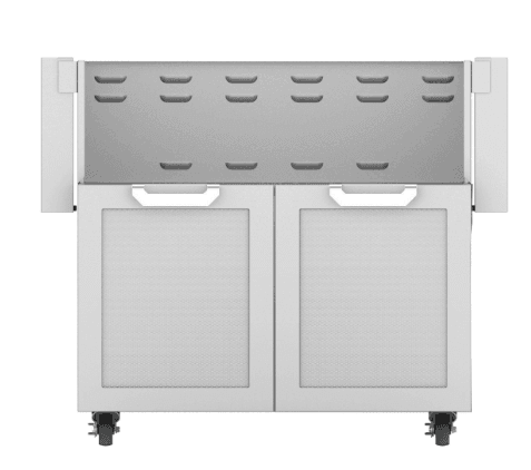 Hestan GCD36WH Hestan 36" Tower Cart With Double Doors Gcd36 - White (Custom Color: Froth)