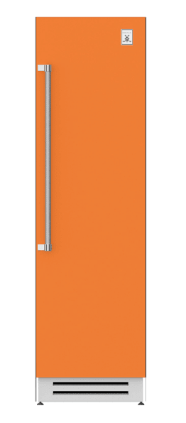 Hestan KRCL24OR 24" Column Refrigerator - Left Hinge - Orange / Citra