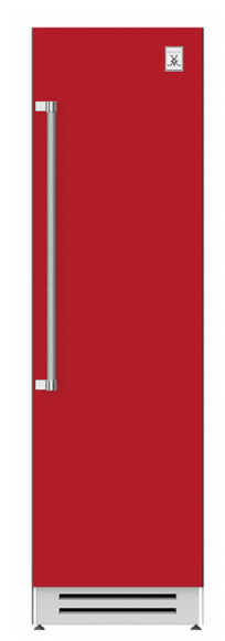 Hestan KFCL24RD 24" Column Freezer - Left Hinge - Red / Matador