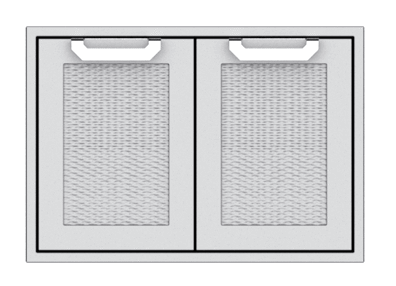 Hestan AGAD30DG Hestan 30" Double Access Doors Agad - Dark Grey (Custom Color: Pacific Fog)